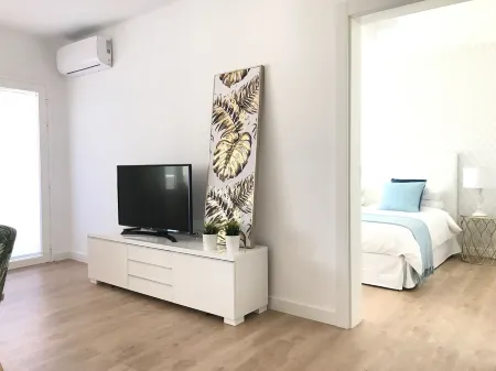 Beautiful apartment facing the sea with Wifi and AC