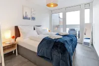 Das Penthouse - Jacuzzi - BBQ - Dachterrasse - Parkplatz - Panoramaausblick Hôtels à proximité de : Hochschule für Musik Karlsruhe