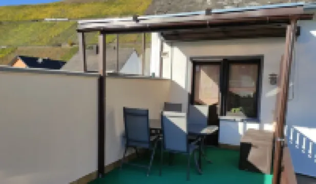 Bright and cozy vacation apartment with covered balcony in Mediterranean style!