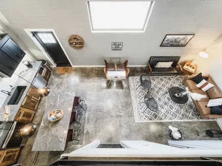 NEW! The Lofts - Industrial/modern loft within walking distance to downtown!