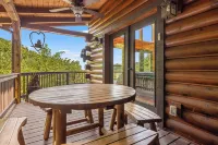 5BR Cabin w/ Hot Tub, Mountain Views, & Game Room