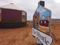 The "Mystic Yurt" privacy and comfort in the heart of Lake Powell activities! Hotels in Big Water