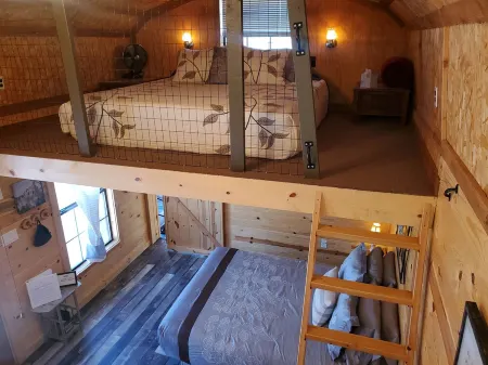 Hoot Owl Cabin - Lakefront 2-Loft Cabin with Stairs to the Shoreline!