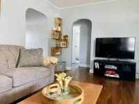 Green Roof Inn | Centrally Located 2BR/1BA Home