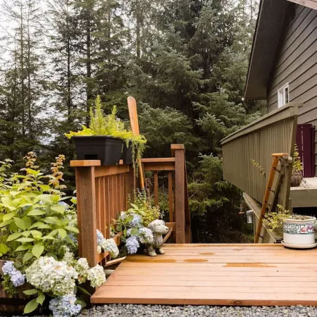Experience Sitka's Charm in Your Cozy 1-Bedroom Retreat Overlooking the Bay