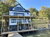 Meticulously designed waterfront, 4 level home, on sought after Keuka Lake!