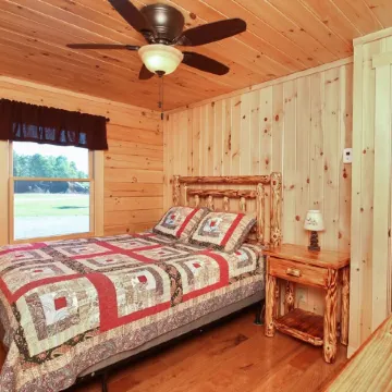 Stay on Kingdom Trails in a four bedroom cabin!