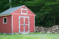 Log Cabin in the White Mountains