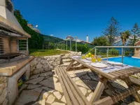 Villa Litsa Large Private Pool Walk to Beach Sea Views A C Wifi - Villaer