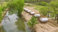 Furnished Glamping Tent/King Bed/Access to the Red River - Hallowed Horse - #2