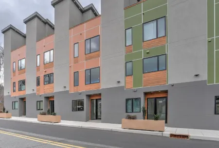 Rooftop Patio and Private Elevator - Stylish Townhome Retreat