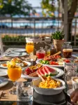 Buka Sandy Beach - breakfast