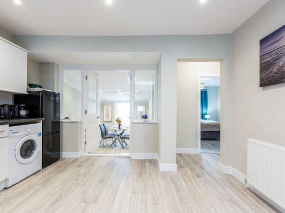 Modern 2-Bed, 2-Bath Bungalow