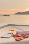 Sunset Plaka - vue mer
