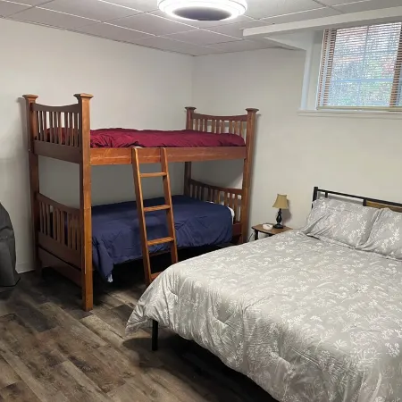 Cozy 2-bedroom basement apartment in charming Memphis IN. with WiFi, office area