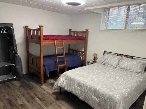 Cozy 2-bedroom basement apartment in charming Memphis IN. with WiFi, office area