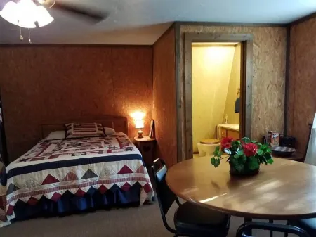 Windchimes Cabin-Seasonal View of Ouachita River