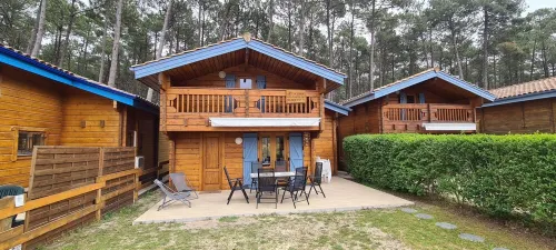Family chalet in the heart of the Landes forest with wifi