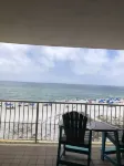 Summerhouse - Beach Front Condo - 405B -Large Balcony with a Lovely View