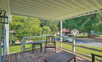 Bright Durham Home w/ Fully Furnished Deck!