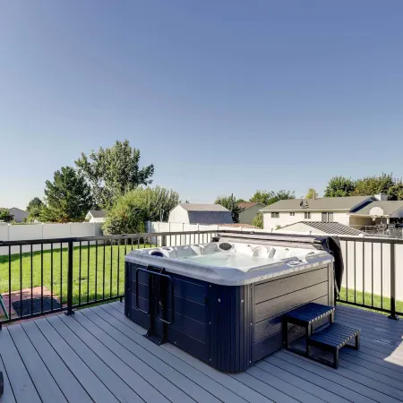 Family-Friendly Clearfield Home w/ Hot Tub!