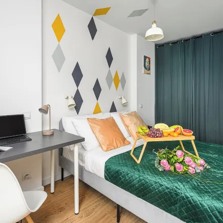 Lumina bright apartments in Warsaw Отели рядом с достопримечательностью «Бялолека»