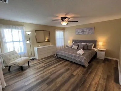 Hidden Gem- stylish 3BR house w/heated pool Hotels near Publix Super Market at Palm Coast Town Center
