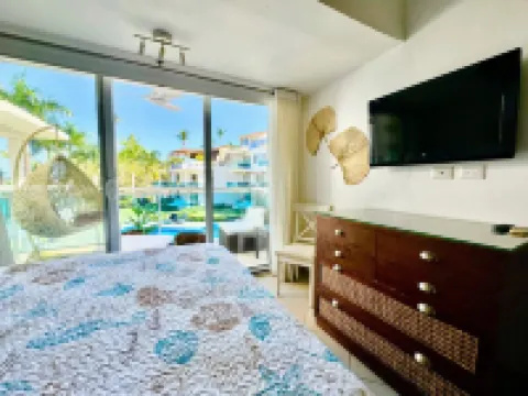 Sublime vue mer 3chbres-3 Piscines-wifi150gb - Plage des Baleines à Las Terrenas Hotels in 