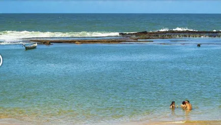 50 meters from the sea Отели в г. Barra de Sao Miguel