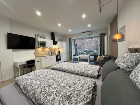 Marketplace atrium 2 on the ground floor Отели в г. Хёкстер