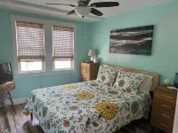 Coastal Getaway in Ocean Gate- 2 Min Walk to Beach & Boardwalk with Water Views!