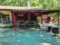 Rustic Red Cabin on Kerr Lake