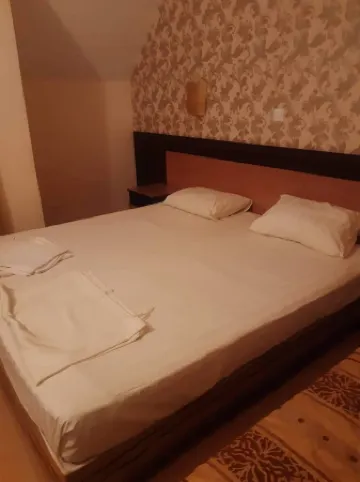 Hotel apartment with a pool right across the street from the beach