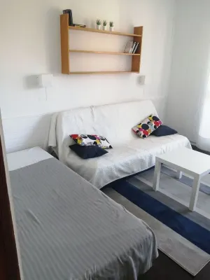 Studio 5/6 sleeps at Bois d'Aurouze 7th floor (linen not provided)