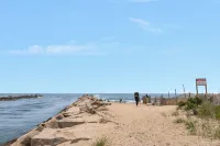 Newly renovated coastal retreat just 1.5 miles from the beach.