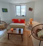 Apartment for 4 people Patio terrace 400 m from the beach Quartier du Parc