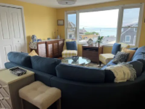 Beautiful views of sunsets over the bay and walking distance to the beach. Hotels in Long Beach Township