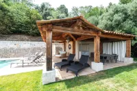 A historic flower farm turned into a stunning vacation home.