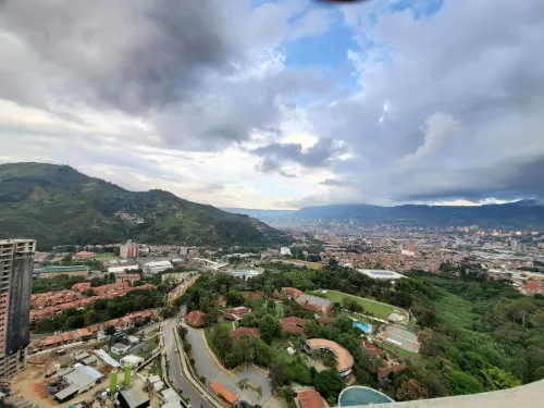 New apartment over looking the city