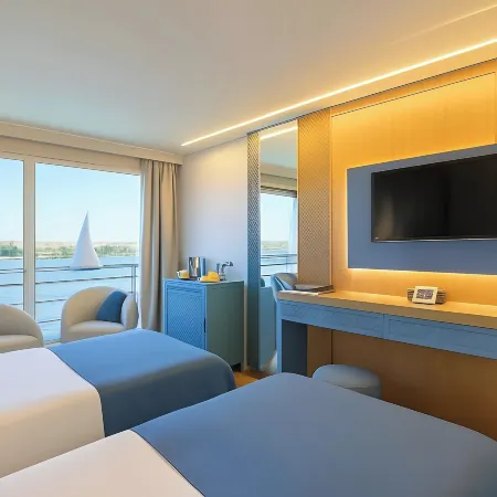 Nile Cruise Majesty Every Monday from Aswan 3 Nights and Every Thursday from Luxor 4 Nights