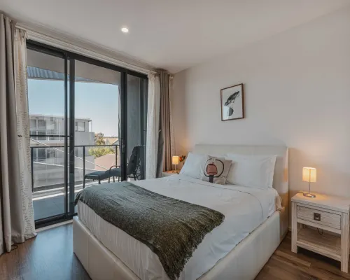 Lonsdale St 1-Bed Unit with Study Area and Parking Hotels in Braddon