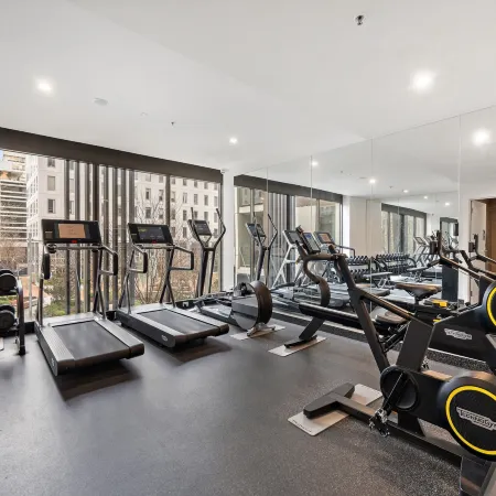 Sleek 1-Bed Canberra Flat with Gym & Sauna Access