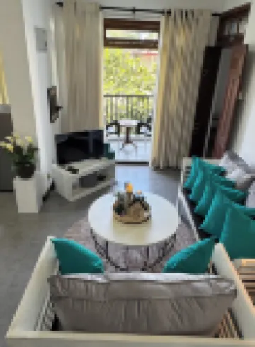 Fully furnished 2 bedroom apartment with 3 Balcony (  bed rooms with A/C)