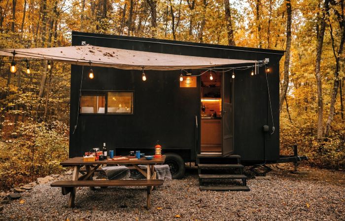 Postcard Cabins Western Catskills