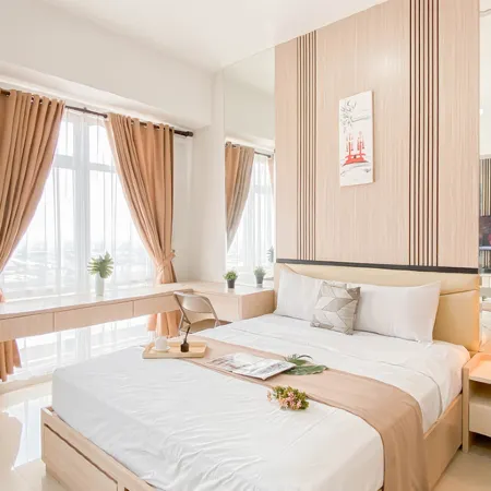 1BR at Apartment Vasanta Innopark near MM2100 area By Travelio