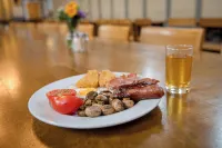 West Court - Cambridge - Campus Accommodation - breakfast