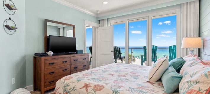 Sterling Sands 313 - on the Beach! Renovated 2B/2B w/Pool/Hot Tub/Garage Parking Hotel di Destin