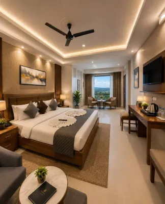 Hotel SV Near Noida Metro Station 52 - Balcony