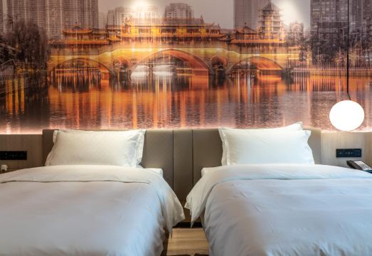 톈푸 조이허브 치어 호텔 로비 전경