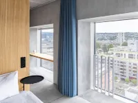 Placid Hotel Design & Lifestyle Zurich - vue sur la montagne